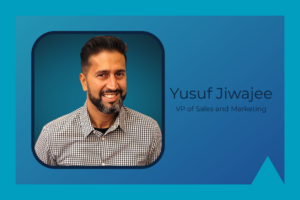 Yusuf Jiwajee: VP of Sales and Marketing